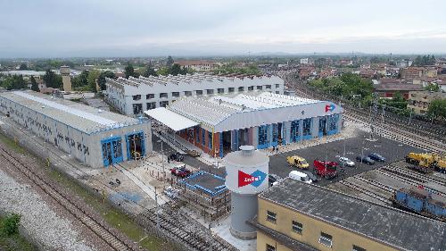 L'Officina manutenzione rotabili di via Giulia ristrutturata da InRail - Udine, 9 maggio 2019